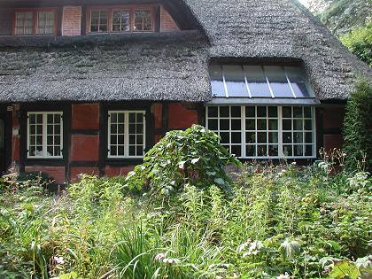 Worpswede - Ferienwohnung auf dem Brünjeshof - Paulas Atelier - Atelierfenster